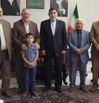 دیدار کفیل سرکنسولگری در کربلای معلی با رئیس مرکز مطالعات و تحقیقات عتبه مطهر حسینی(ع)