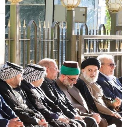 برگزاری مراسم چهلمین روز شهادت حضرت آیت الله سید علی خامنه‌ای(قدس سره) در بین الحرمین