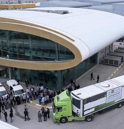 اعزام کمک‌های بشردوستانه عتبه مطهر عباسی(ع) به جمهوری اسلامی ایران