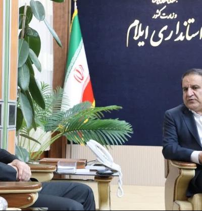 دیدار سرکنسول جدید جمهوری اسلامی ایران در کربلای معلی با استاندار ایلام