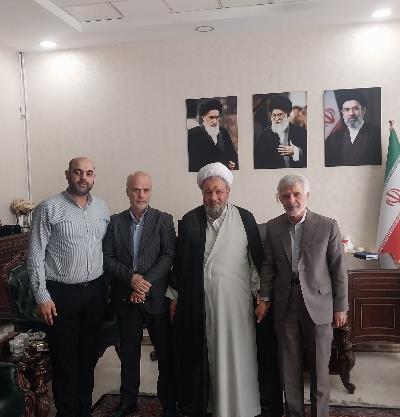 دیدار سرکنسول جدید جمهوری اسلامی ایران در کربلای معلی با مدیر دفتر بعثه مقام معظم رهبری