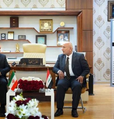 محافظ کربلاء یستقبل السفیر الإیراني ویتباحث معه سبل التعاون المشترك