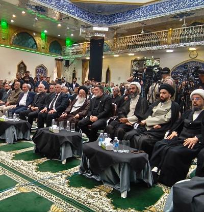 قاليباف من كربلاء: عمق الروابط بين إيران والعراق يكمن في رفض الإملاءات الخارجية