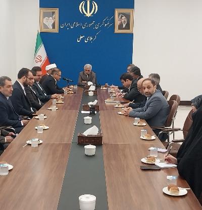 القنصل العام الإيراني الجديد في كربلاء المقدسة يستقبل ممثلي المؤسسات الإيرانية